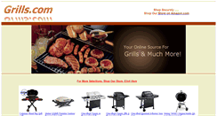 Desktop Screenshot of grills.com